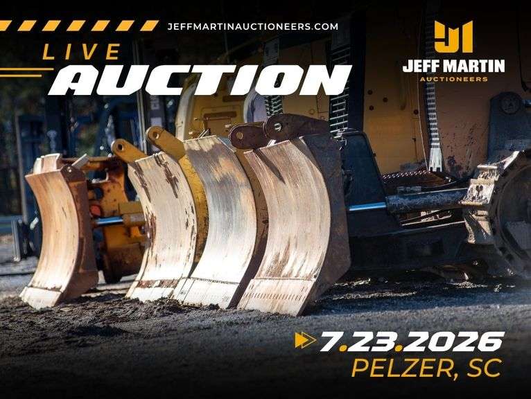 EAST COAST CONST & TRANSPORTATION AUCTION - JULY 23RD @ 9 AM ET