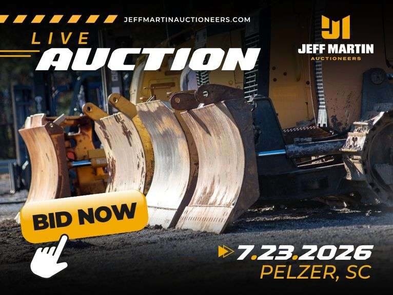 EAST COAST CONST & TRANSPORTATION AUCTION - JULY 23RD @ 9 AM ET