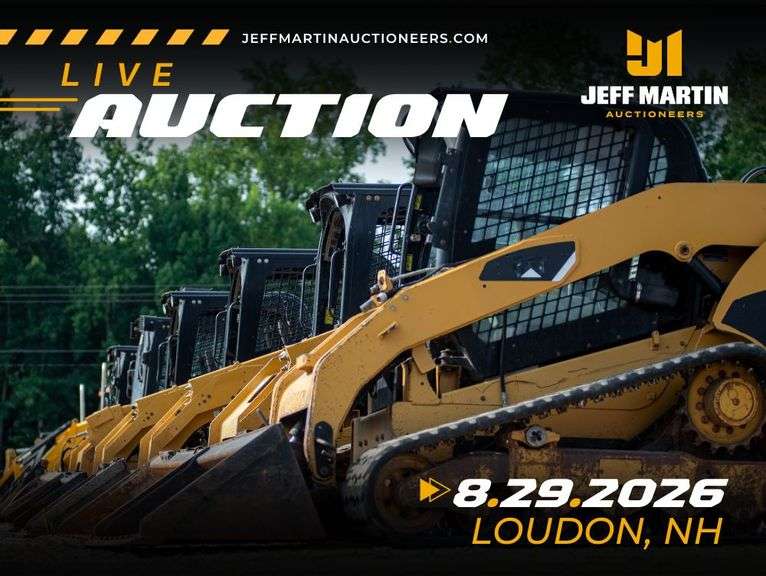 NORTHEAST US LIVE & ONLINE PUBLIC AUCTION - AUGUST 29TH @ 9AM ET