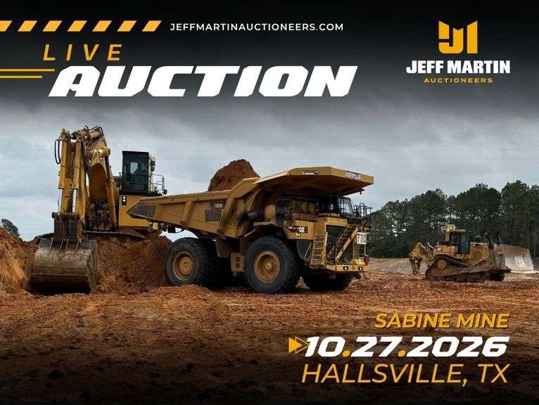 SABINE MINING COMPANY ABSOLUTE AUCTION - TUESDAY, OCTOBER 27TH @ 9:00 AM CT