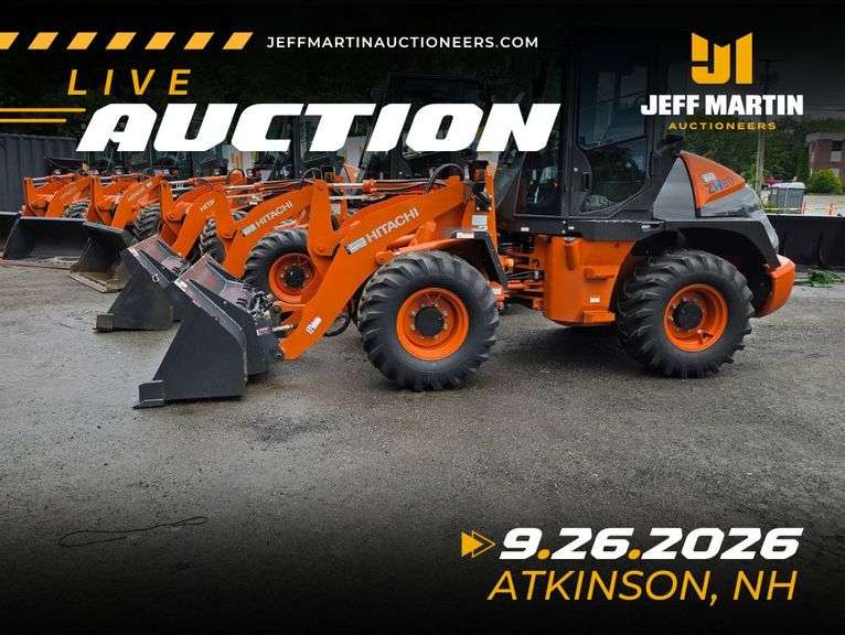 NORTHEAST US LIVE AND ONLINE CONSIGNMENT AUCTION-- SEPTEMBER 26 @9AM ET