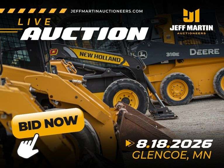 UPPER MIDWEST SUMMER CONSTRUCTION & TRANSPORTATION PUBLIC AUCTION - AUGUST 18TH @9AM CT
