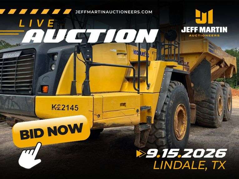J MICHAEL DESIGN & CONSTRUCTION RETIREMENT AUCTION - TUESDAY, SEPTEMBER 15TH @ 9AM CT