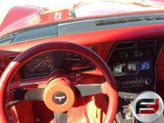 1981 CHEVROLET CORVETTE T-TOP COUPE VIN: 1G1AY8769BS412584