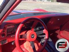 1981 CHEVROLET CORVETTE T-TOP COUPE VIN: 1G1AY8769BS412584