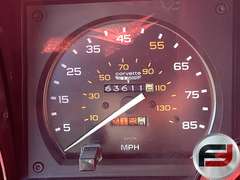 1981 CHEVROLET CORVETTE T-TOP COUPE VIN: 1G1AY8769BS412584