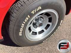 1981 CHEVROLET CORVETTE T-TOP COUPE VIN: 1G1AY8769BS412584