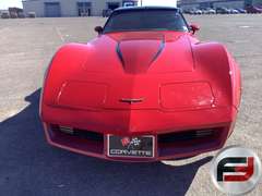 1981 CHEVROLET CORVETTE T-TOP COUPE VIN: 1G1AY8769BS412584