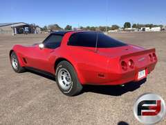 1981 CHEVROLET CORVETTE T-TOP COUPE VIN: 1G1AY8769BS412584