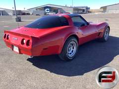 1981 CHEVROLET CORVETTE T-TOP COUPE VIN: 1G1AY8769BS412584