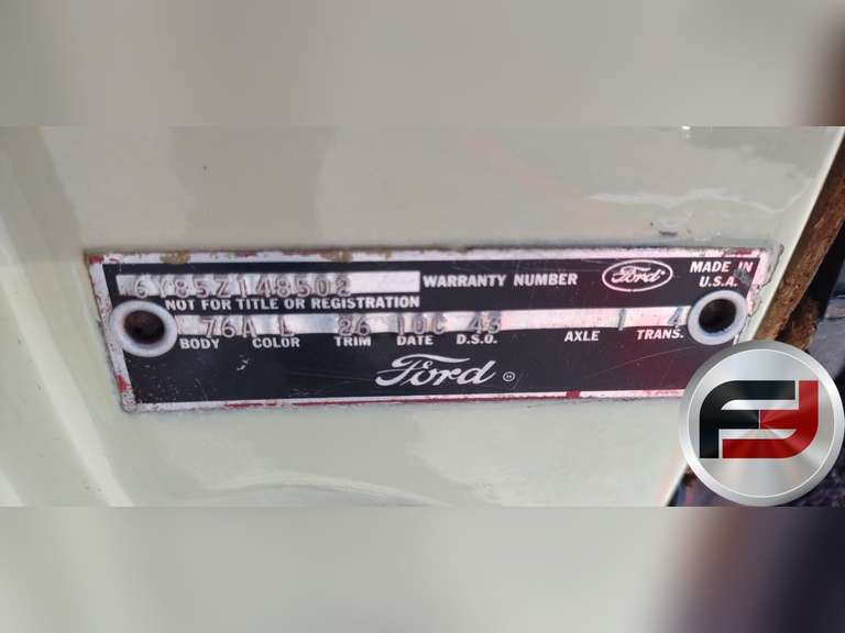 1966 FORD THUNDERBIRD VIN: 6Y85Z148502 CONVERTIBLE