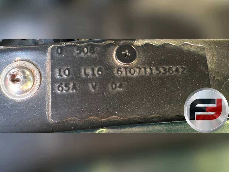 1965 FORD MUSTANG VIN: 6T07T153642