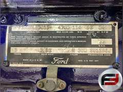 1952 FORD F100 CONVERTIBLE PICKUP VIN: F1R2DL23015