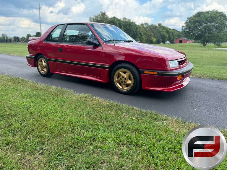 1989 DODGE SHELBY SHADOW CSX VIN: 1B3BP94A6KN644878 COUPE