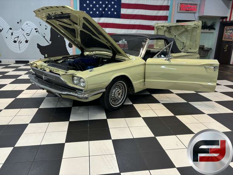 1966 FORD THUNDERBIRD VIN: 6Y85Z148502 CONVERTIBLE