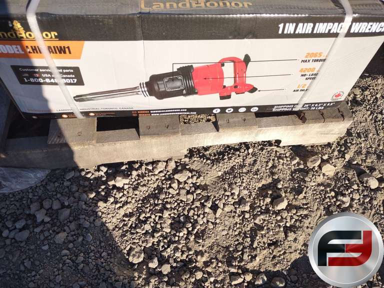 UNUSED LANDHONOR LHR-AIW1 1” AIR IMPACT WRENCH