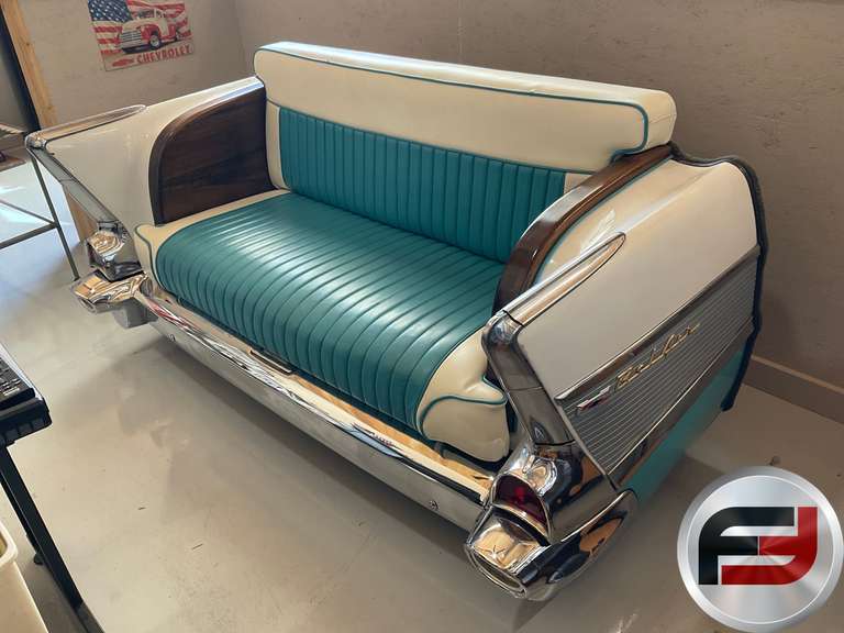 CHEVROLET BELAIR REAR SECTION TRUNK LOVE SEAT,
