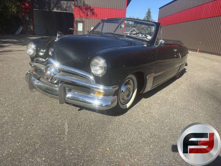 1950 FORD CUSTOM CONVERTIBLE