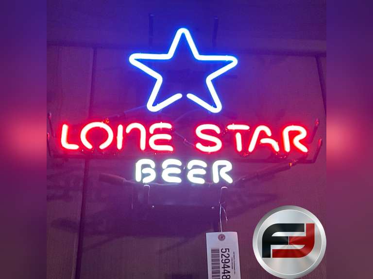 LONE STAR BEER NEON SIGN