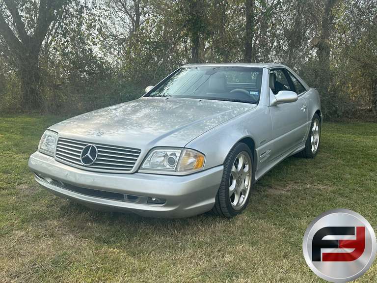 2002 MERCEDES-BENZ SL-CLASS ROADSTER VIN: WDBFA68FX2F204404