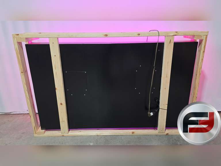 ORIGINAL ATLANTIC PORCELAIN NEON SIGN, 72" X 42", NEW NEON