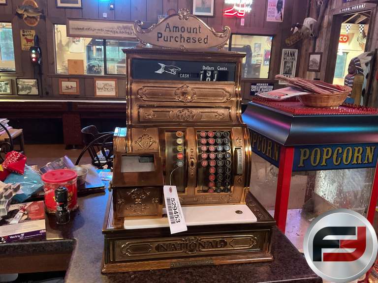 ANTIQUE NATIONAL CASH REGISTER