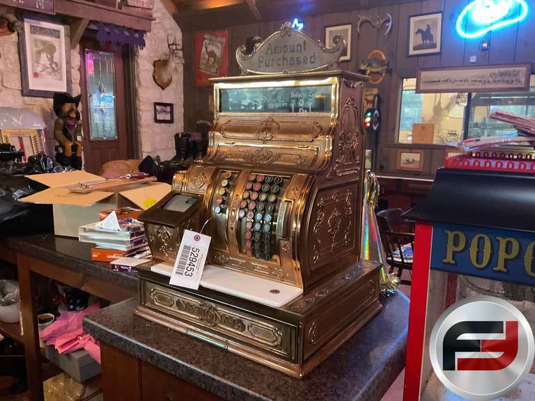 ANTIQUE NATIONAL CASH REGISTER