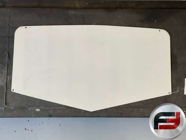 MOBIL PORCELAIN SIGN, 23” X 13”