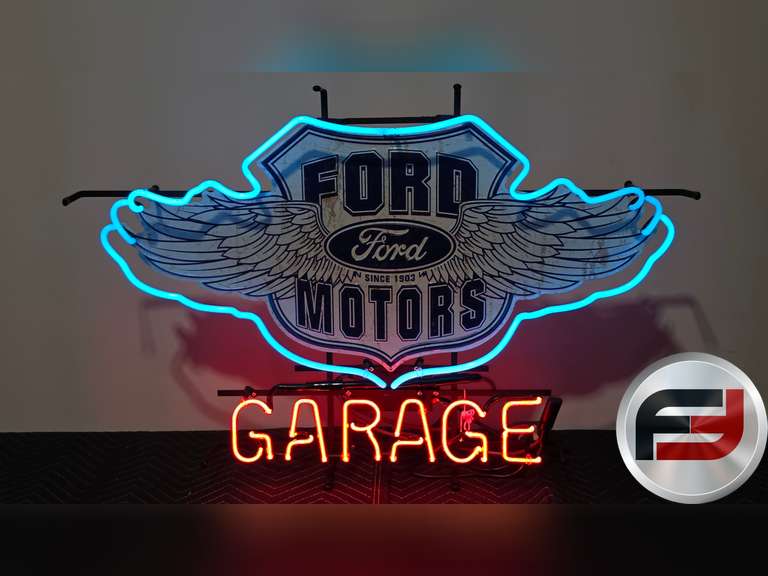 FORD GARAGE NEON SIGN, 24" X 36"