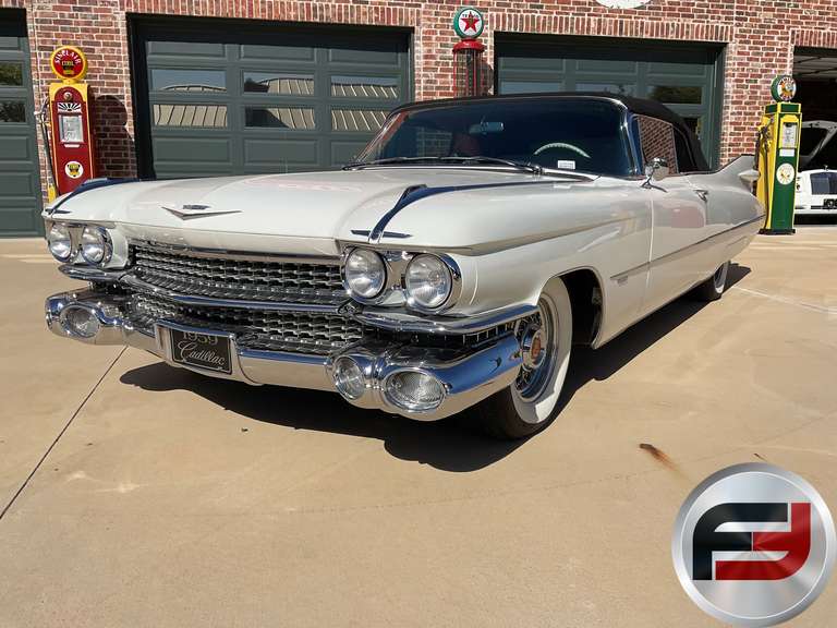 1959 CADILLAC SERIES 62 CONVERTIBLE VIN: 59F105710