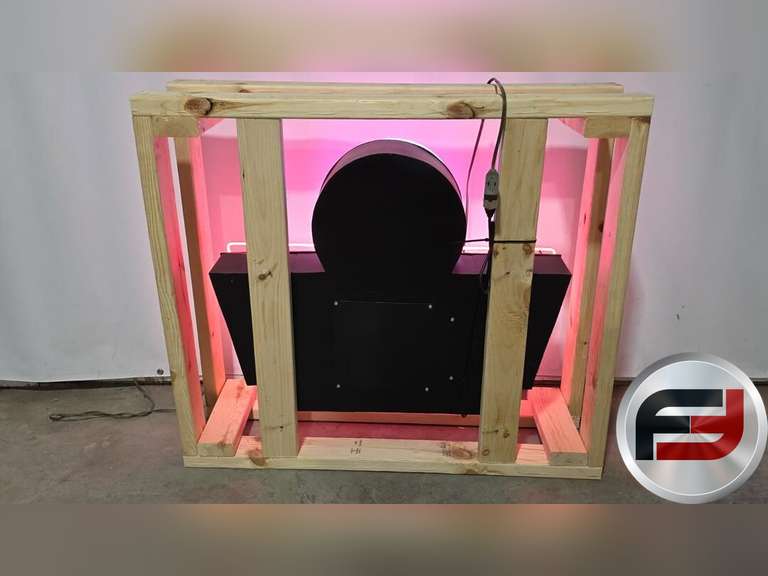 CUSTOM OK USED CARS TIN NEON SIGN, 64" X 48",