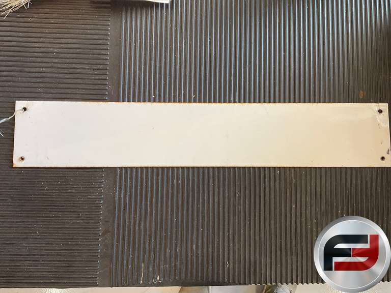 TEXACO NO SMOKING PORCELAIN SIGN, 23” X 4”