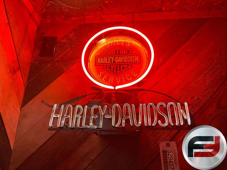 HARLEY-DAVIDSON NEON SIGN