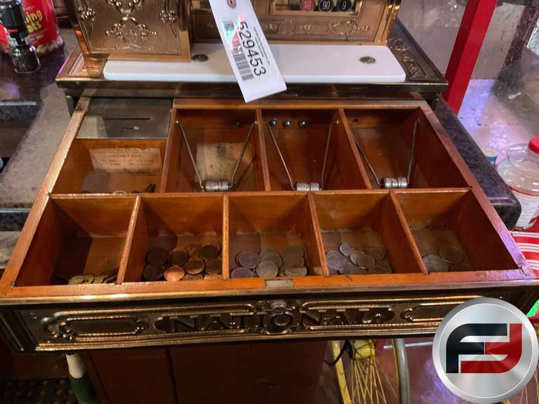ANTIQUE NATIONAL CASH REGISTER