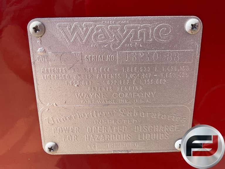 SINCLAIR ETHYL WAYNE GAS PUMP WITH GLOBE