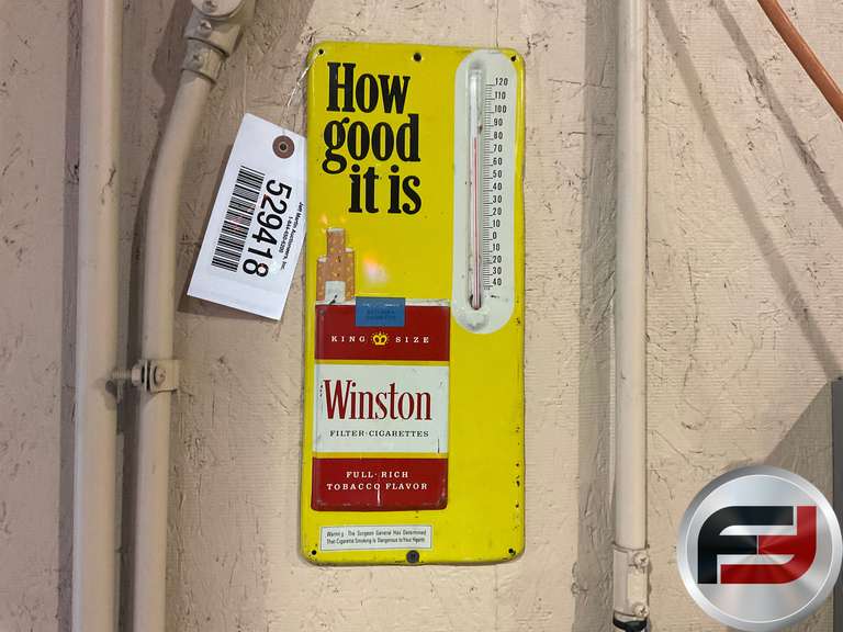 WINSTON THERMOMETER, TIN