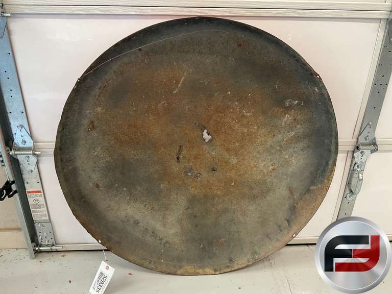 COCA-COLA LARGE BUTTON SIGN, 36” DIAM.