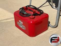 ANTIQUE SUPER WIZARD BOAT MOTOR BY WESTERN AUTO STORES, INCLUDES