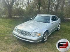 2002 MERCEDES-BENZ SL-CLASS ROADSTER VIN: WDBFA68FX2F204404