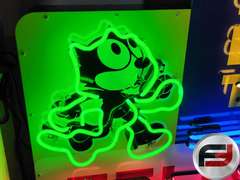 CUSTOM CHEVROLET FELIX TIN NEON SIGN, 33" X 72", NEW