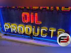 ORIGINAL STANDARD OIL PORCELAIN NEON SIGN, 31" X 57", NEW
