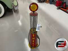 MINIATURE SHELL PUMP, METAL, 32” TALL