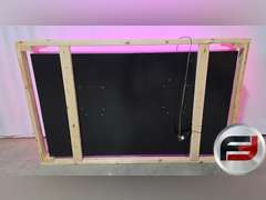 ORIGINAL ATLANTIC PORCELAIN NEON SIGN, 72" X 42", NEW NEON