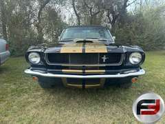 1966 FORD MUSTANG CONVERTIBLE VIN: 6T08T216411