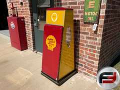 SHELL SELOIL OIL DISPLAY SERVICE CABINET