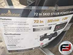 UNUSED 2025 LANDHONOR PR-12-72W 72 INCH POWER RAKE