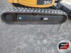 2017 DEERE 35 G MINI EXCAVATOR SN: 1FF035GXLHK279882