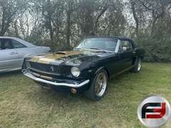 1966 FORD MUSTANG CONVERTIBLE VIN: 6T08T216411