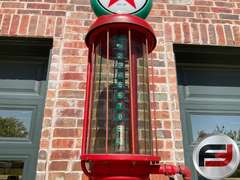 TEXACO GILBERT & BAKER VISIBLE GAS PUMP WITH GLASS ND