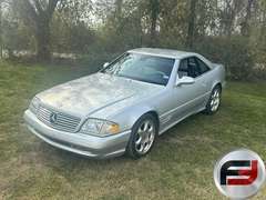 2002 MERCEDES-BENZ SL-CLASS ROADSTER VIN: WDBFA68FX2F204404